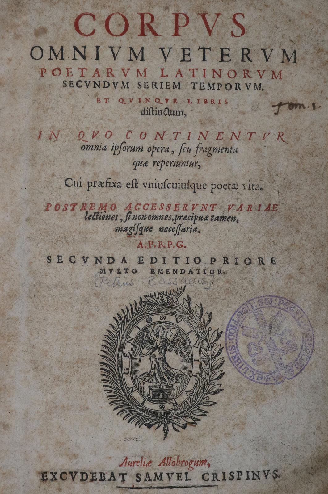 Corpus omnium veterum | Bild Nr.1
