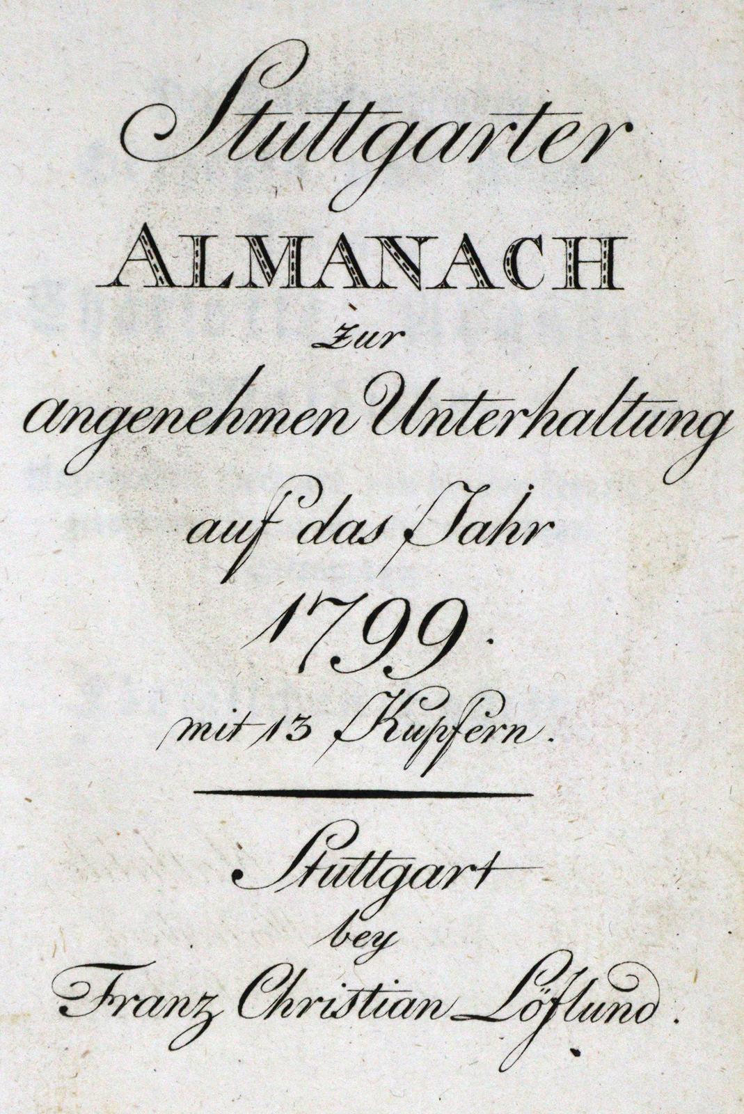 Stuttgarter Almanach | Bild Nr.2