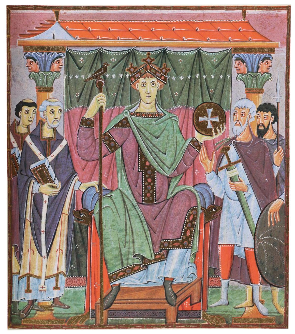 Evangeliar Ottos III, Das. | Bild Nr.1