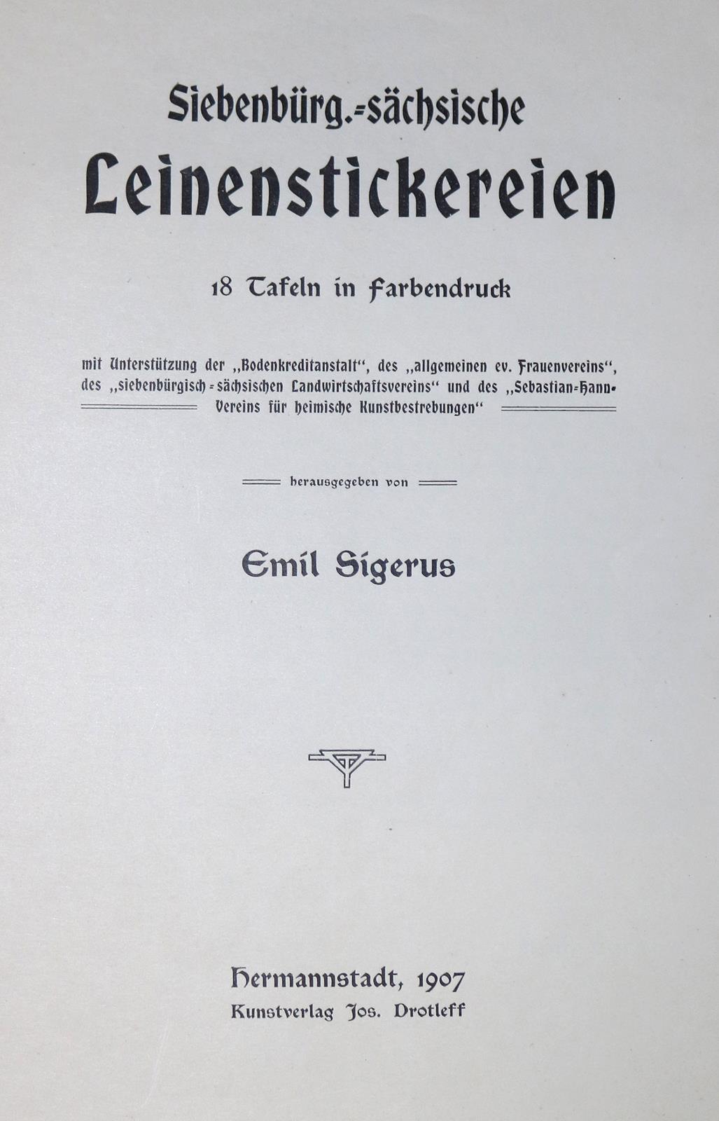 Sigerus,E. (Hrsg.). | Bild Nr.2