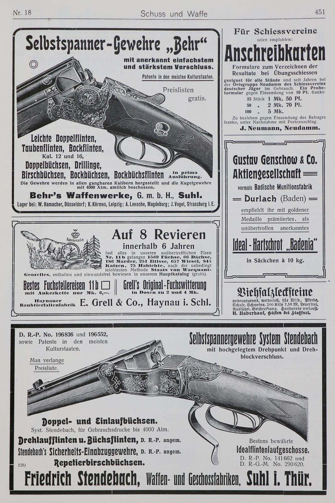 Schuss und Waffe. | Bild Nr.1