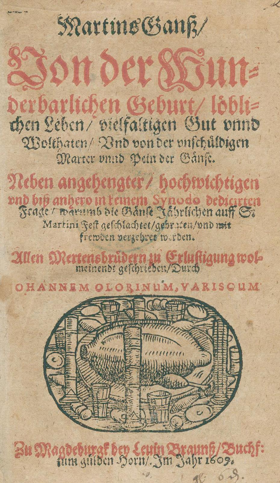 Johann Olorinus Variscus (d.i. J.Sommer). | Bild Nr.2