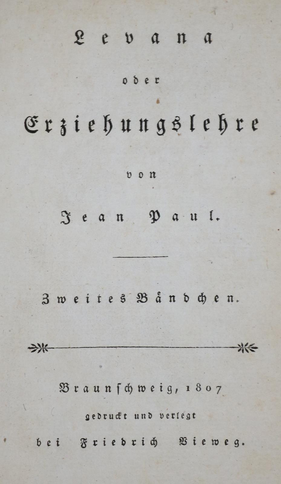 Jean Paul (d.i. J.P.F.Richter). | Bild Nr.2