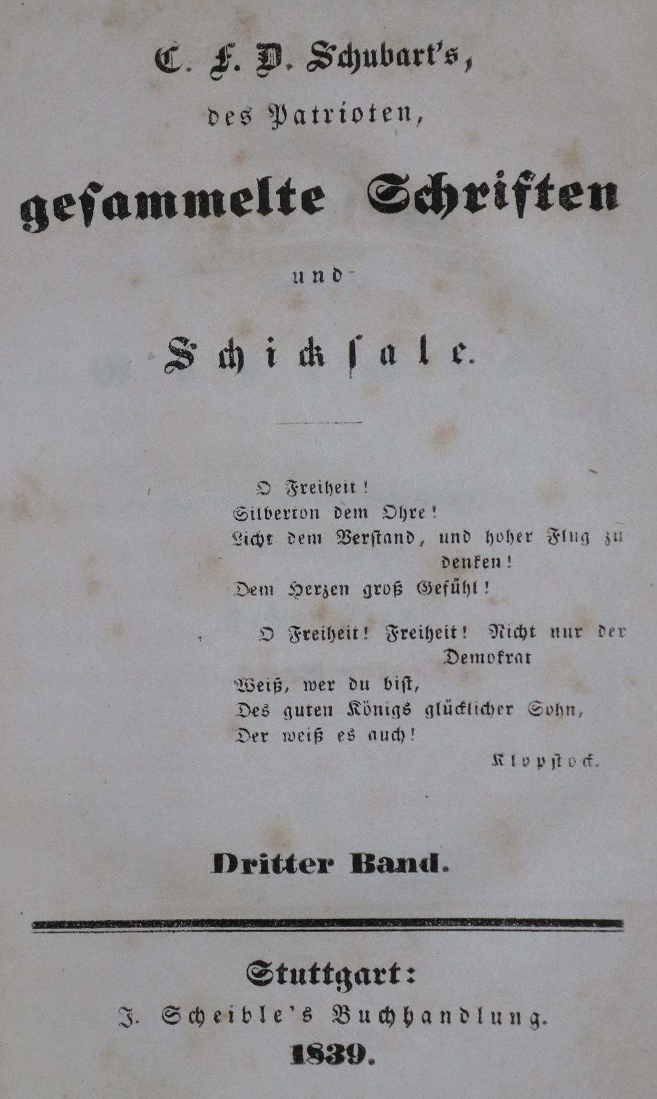 Schubart,C.F.D. | Bild Nr.1