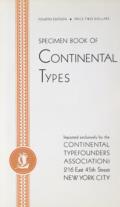 Continental Typefounders Association.