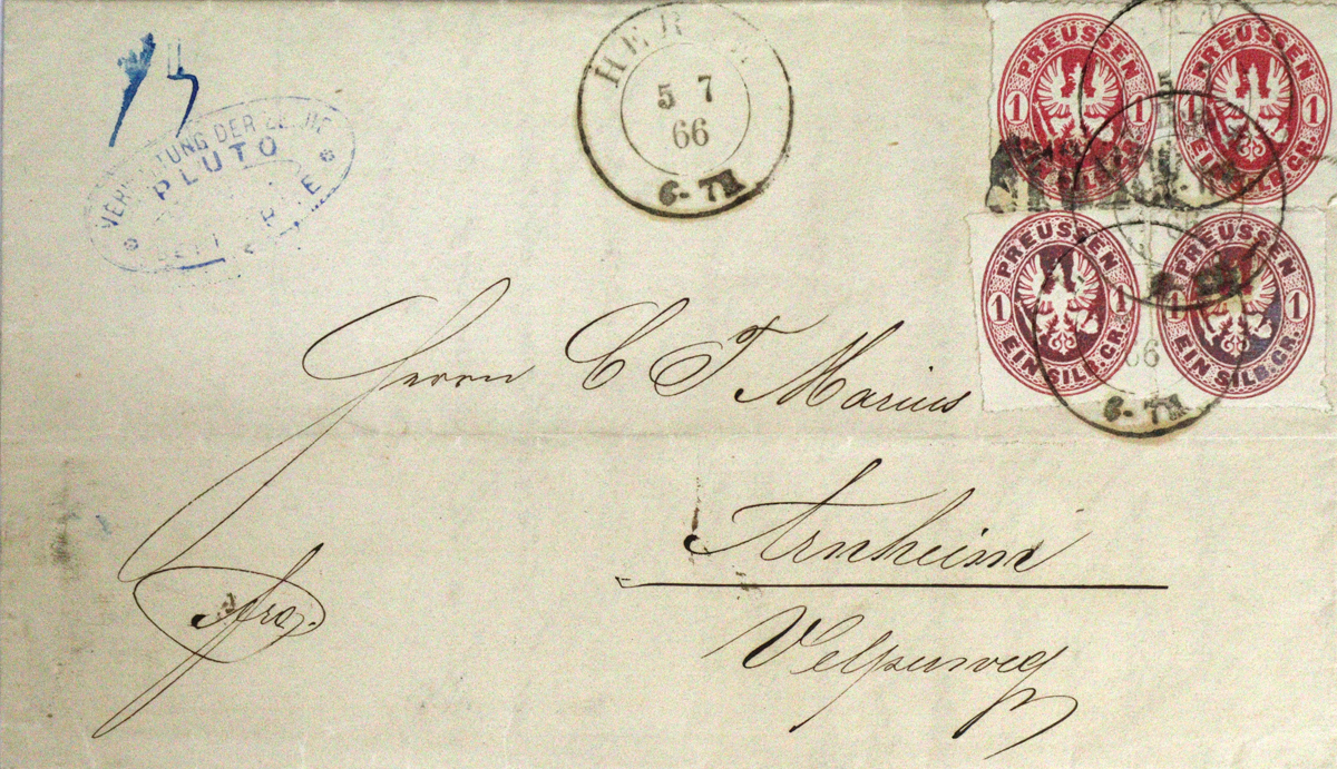 Brief, Preussen Abstempelung | Bild Nr.1