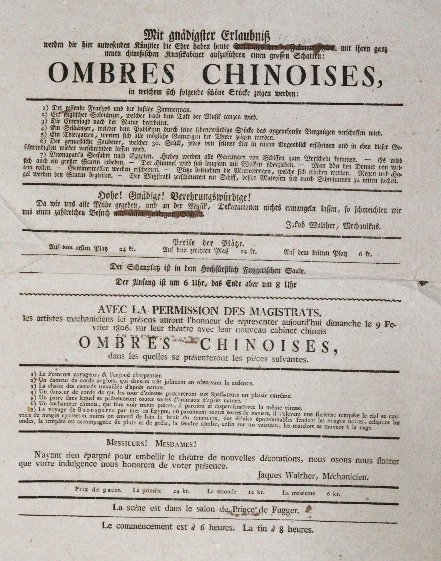 Ombre Chinoises. | Bild Nr.1