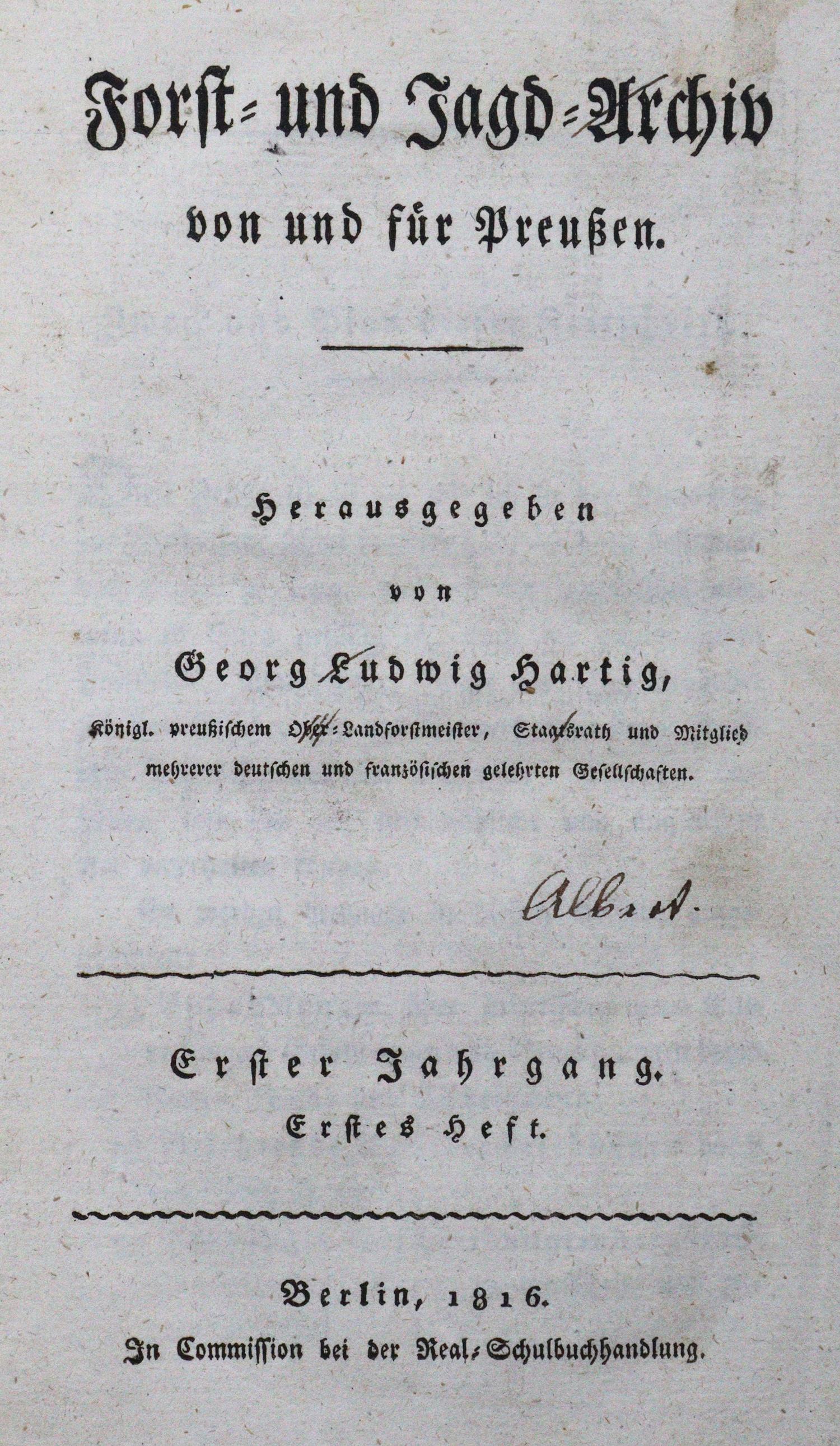 Hartig,G.L. (Hrsg.). | Bild Nr.1
