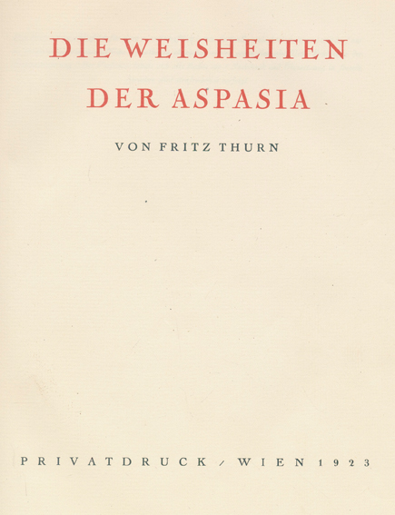 Thurn,F. (d.i. F.Foregger). | Bild Nr.1