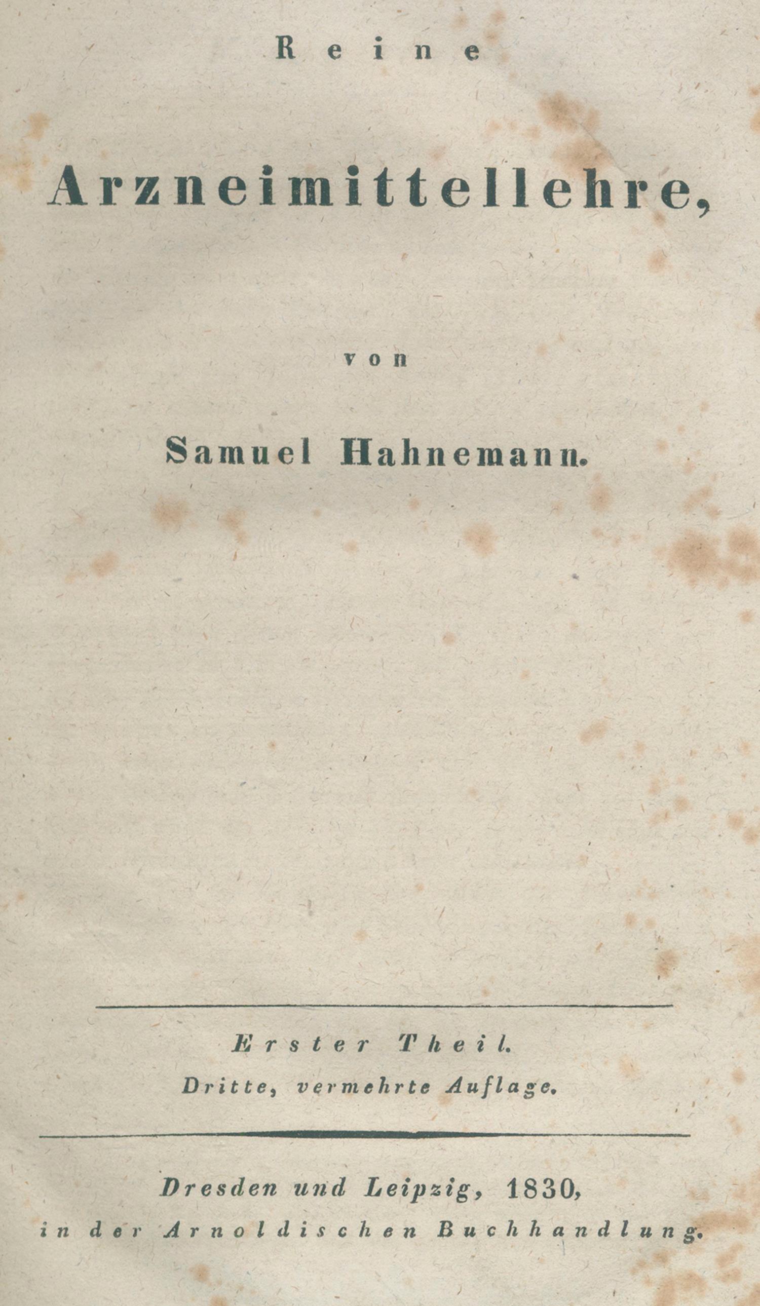 Hahnemann,S. | Bild Nr.1