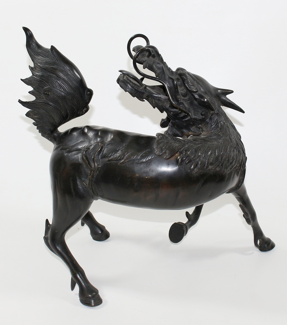 Bronze des Longma Drachenpferd | Bild Nr.3