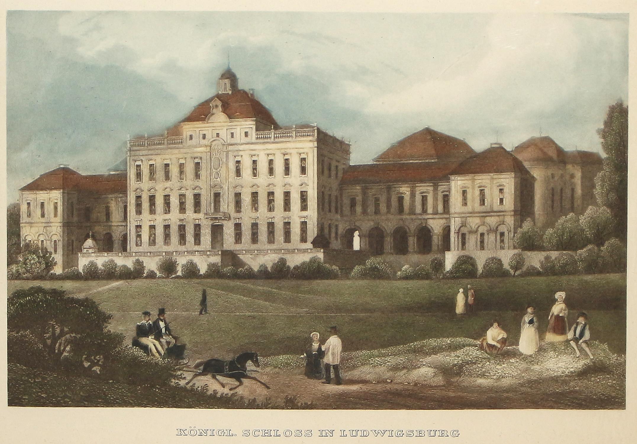 Königliches Schloss zu Ludwigsburg und Schloss Solitude | Bild Nr.1