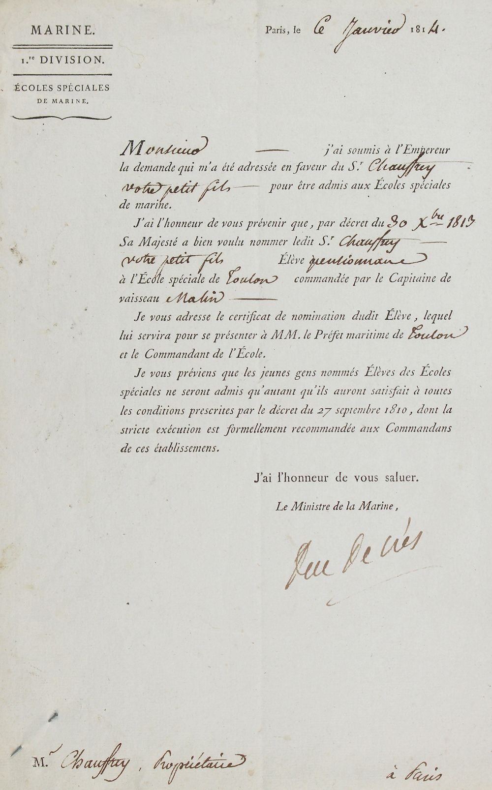 Cuvier, Georges Baron de, | Bild Nr.2