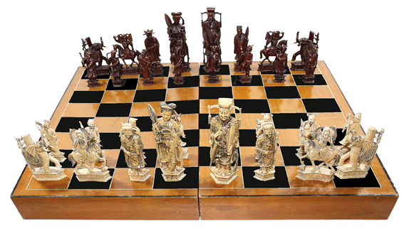 Schachspiel Elfenbein | Bild Nr.1