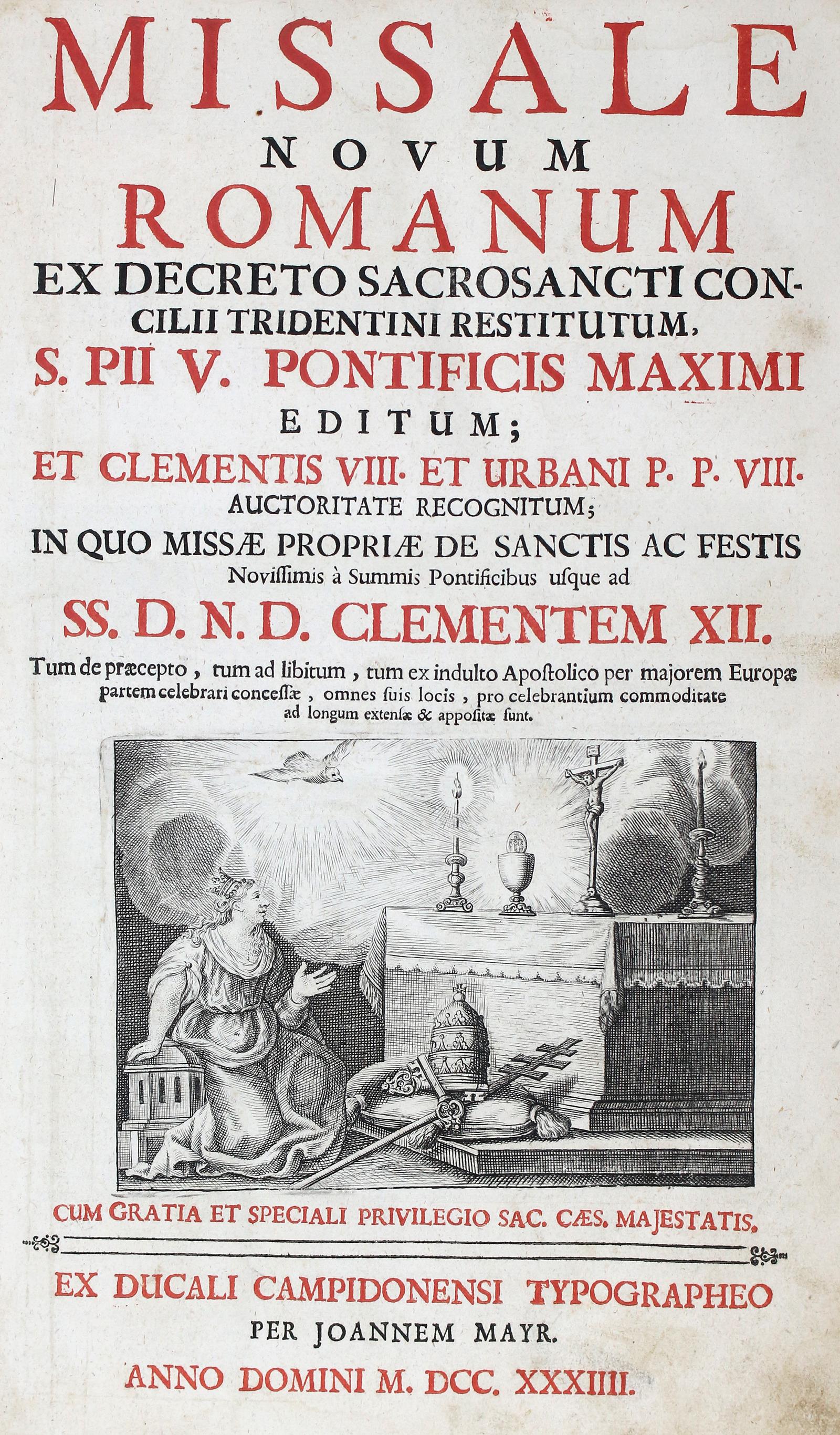 Missale Novum Romanum. | Bild Nr.1