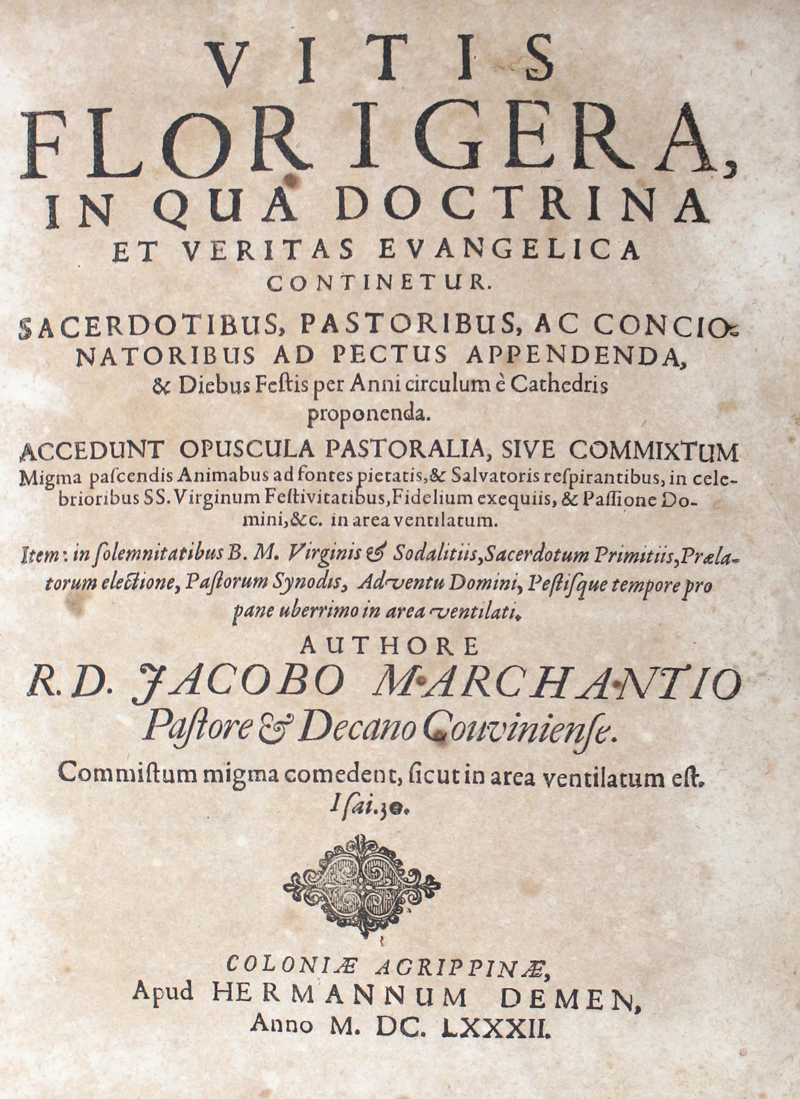 Marchantius,J. | Bild Nr.1