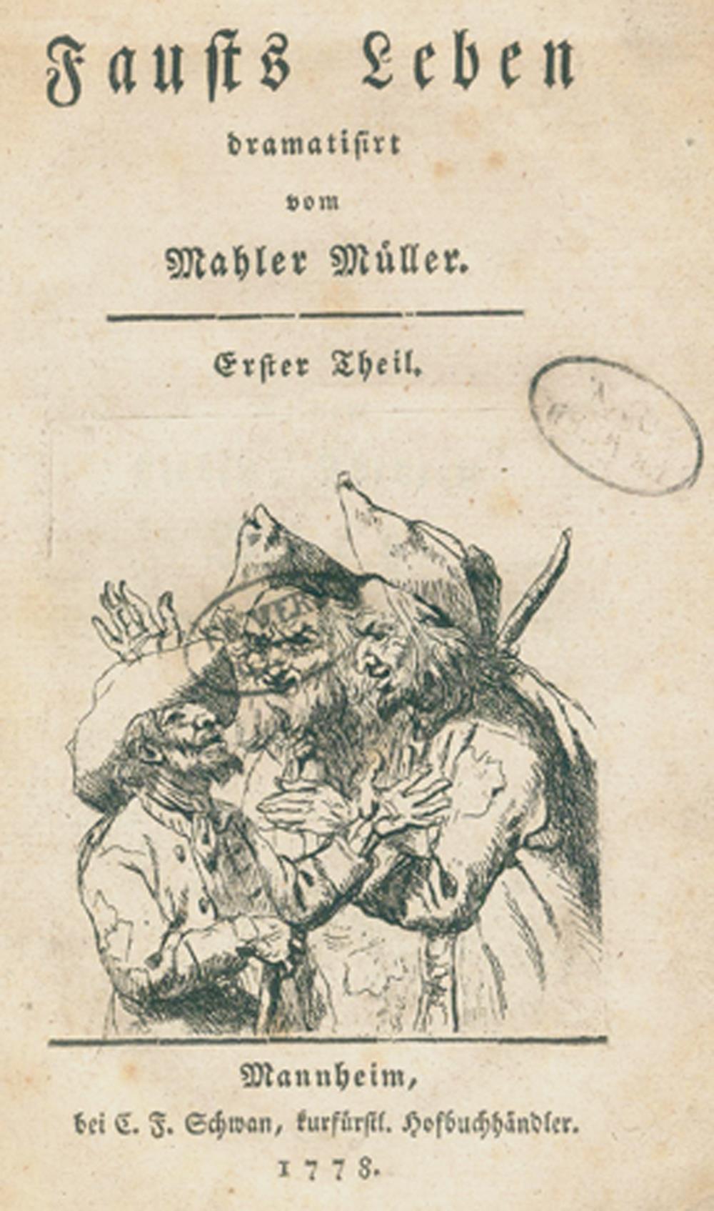 Müller,F. (gen. Maler Müller). | Bild Nr.1