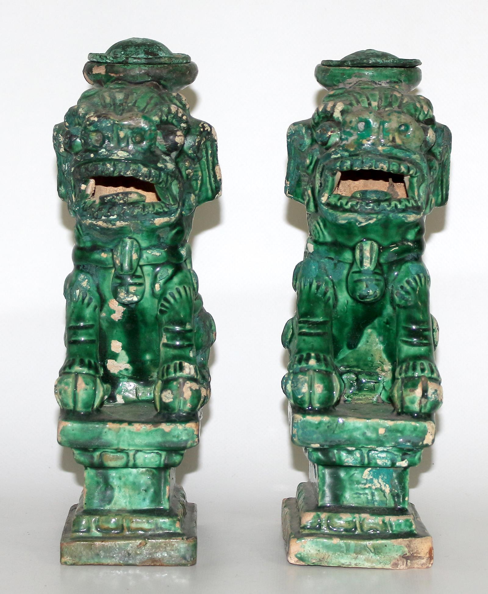 Paar Foo-Hunde Keramik | Bild Nr.2