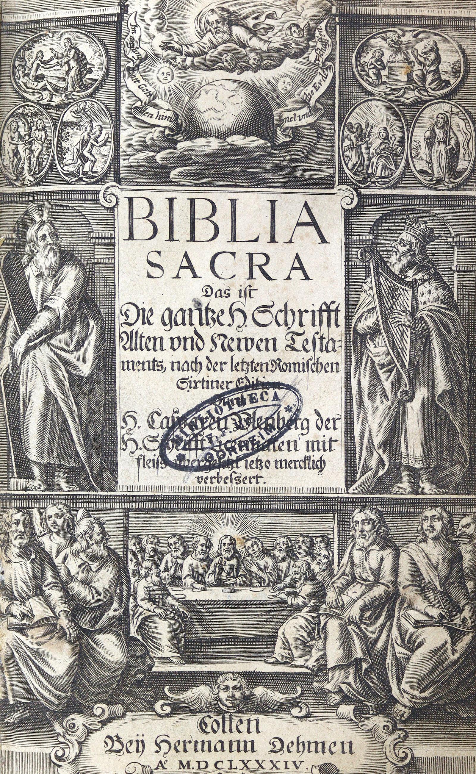 Biblia sacra. | Bild Nr.1