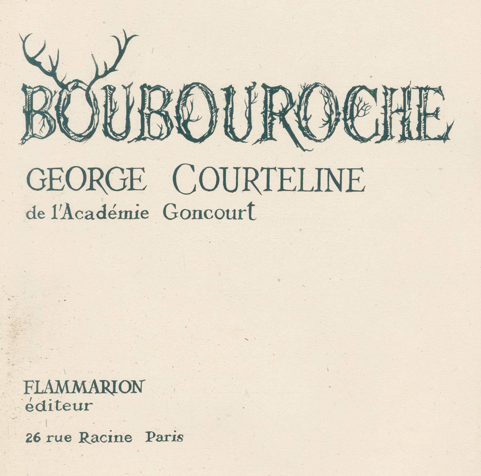 Courteline, Georges (d.i. G.-V. Moineaux). | Bild Nr.1