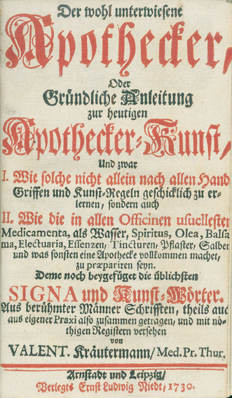 Kräutermann,V. (d.i. C.v.Hellwig). | Bild Nr.1