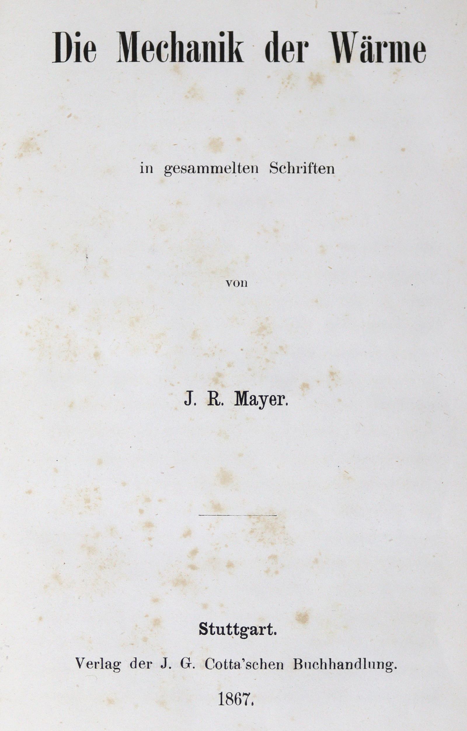 Mayer,J.R.v. | Bild Nr.1