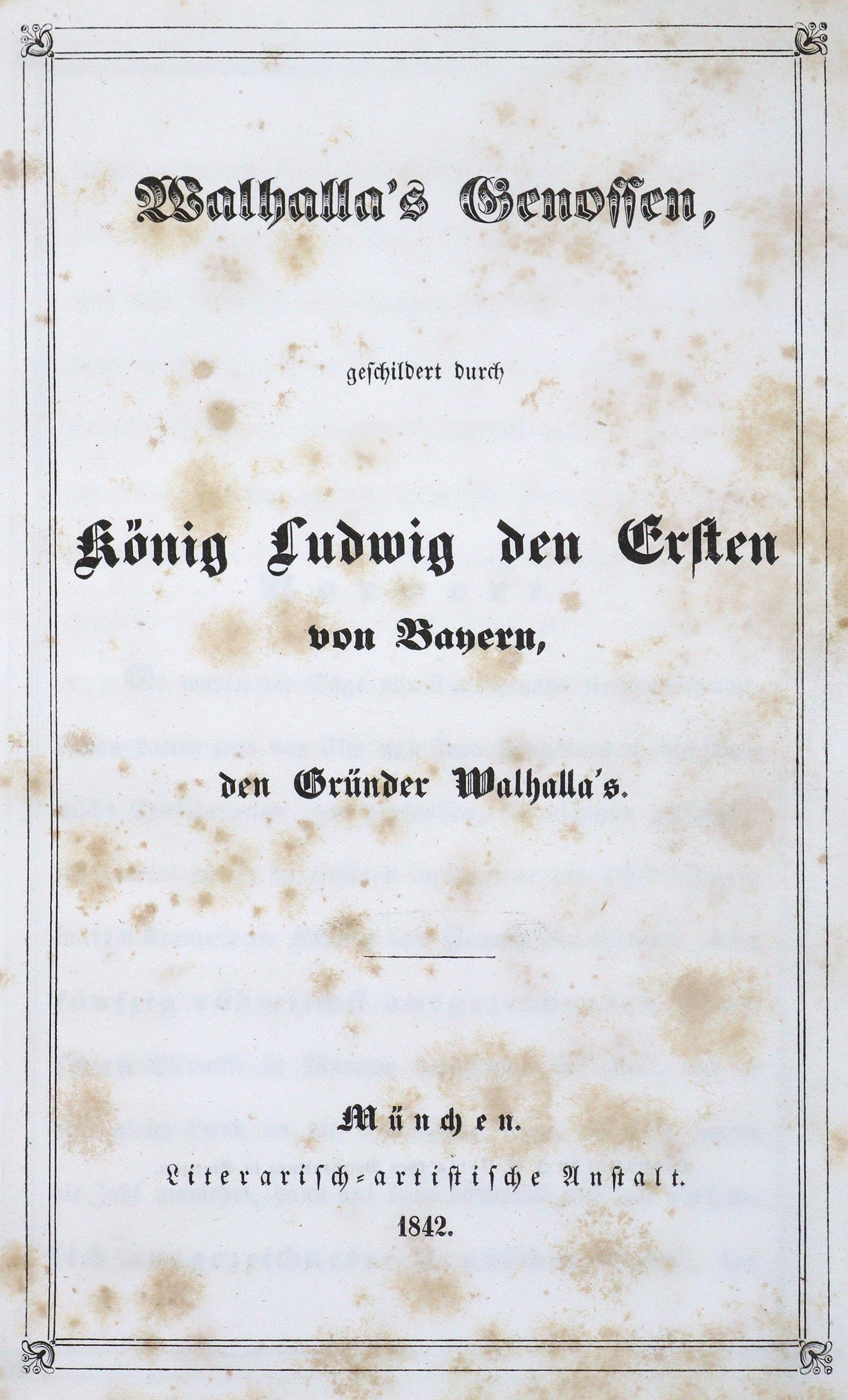 Ludwig I, König von Bayern. | Bild Nr.1