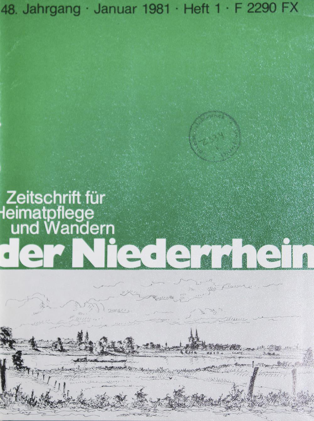 Niederrhein, Der. | Bild Nr.1