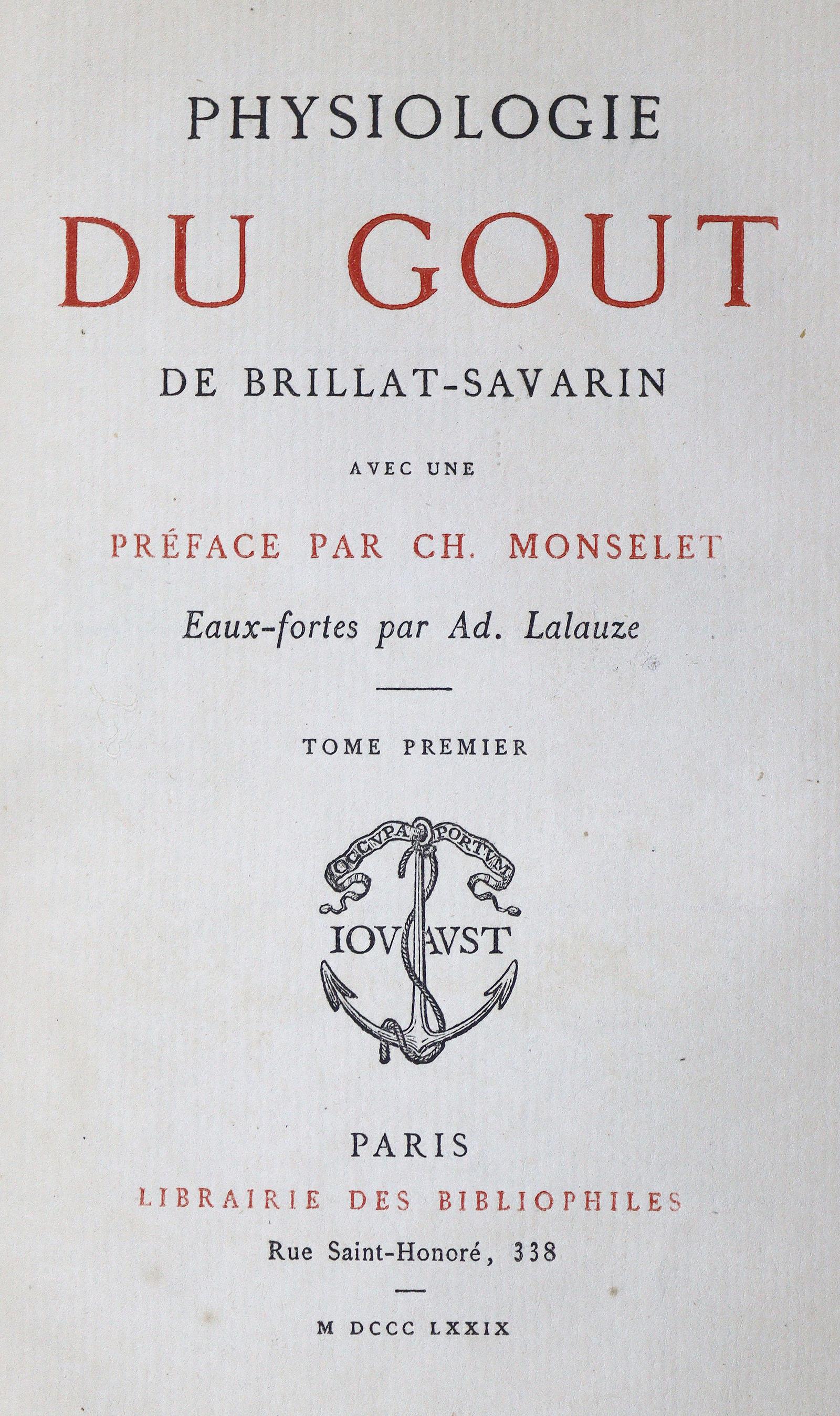 Brillat-Savarin,(J.A.). | Bild Nr.3