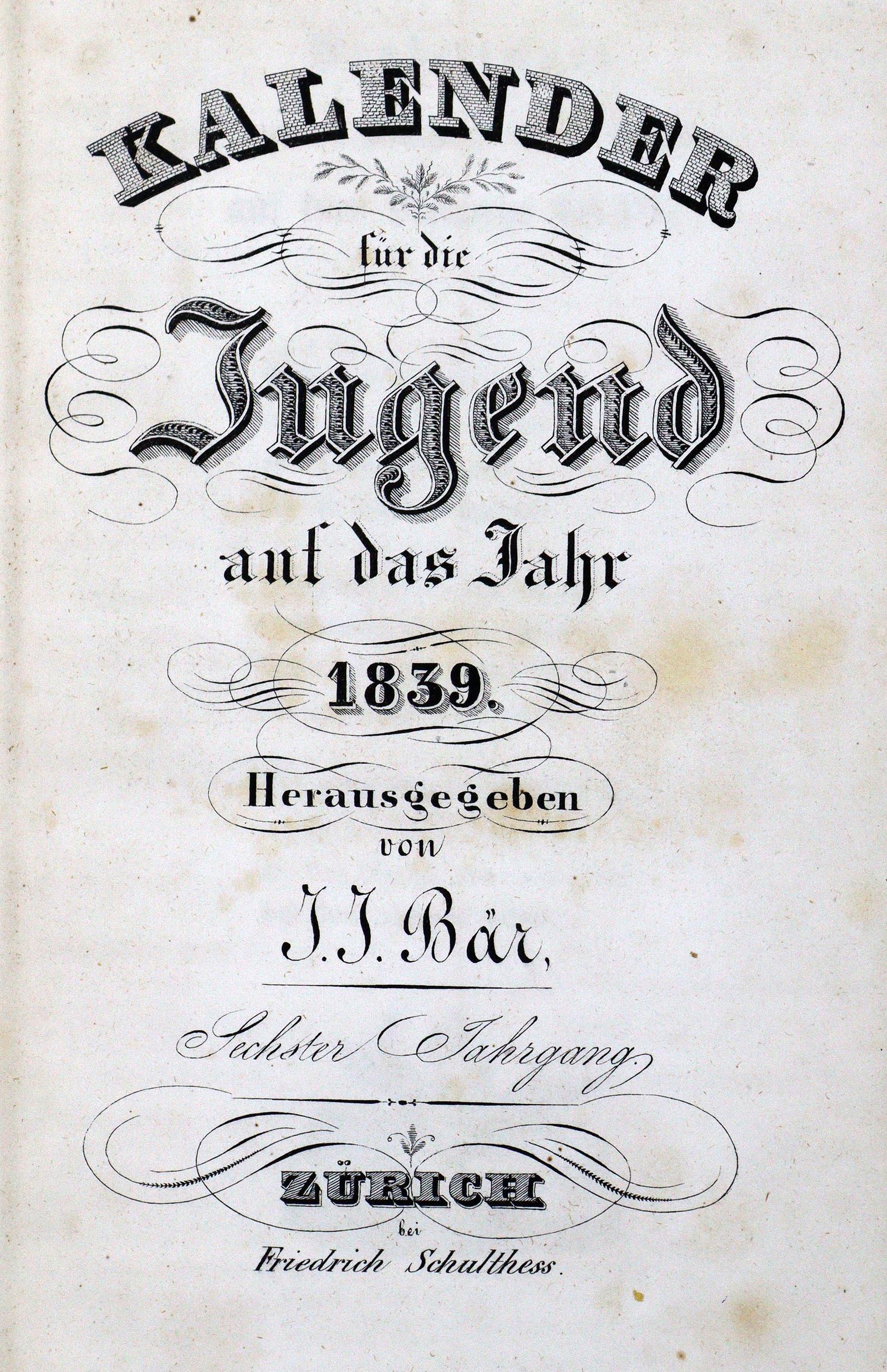 Bär,J.J. (Hrsg.). | Bild Nr.1
