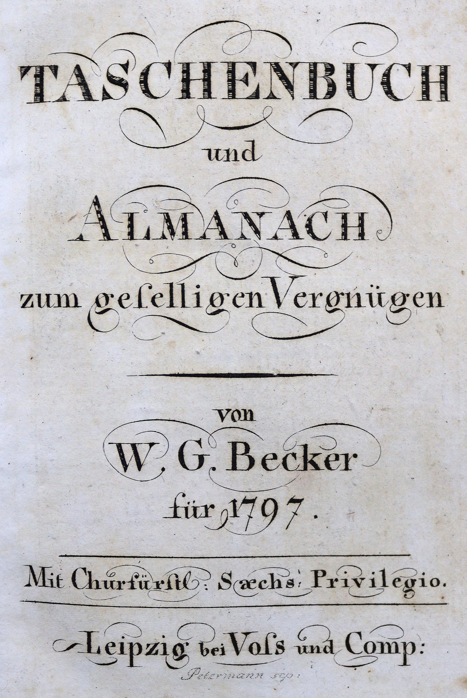 Taschenbuch und Almanach | Bild Nr.1