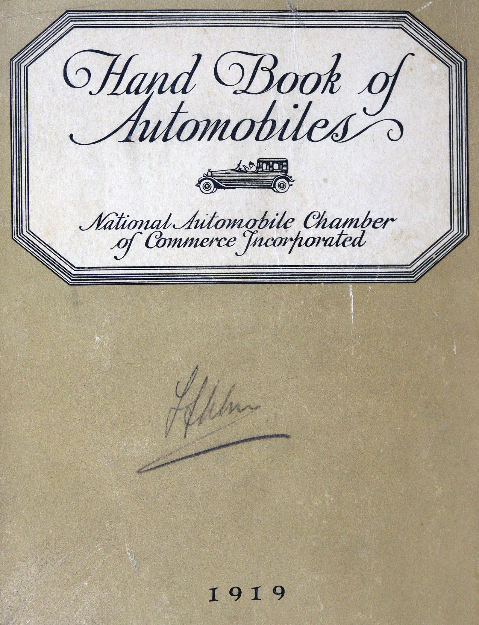 Hand Book of Automobiles | Bild Nr.1