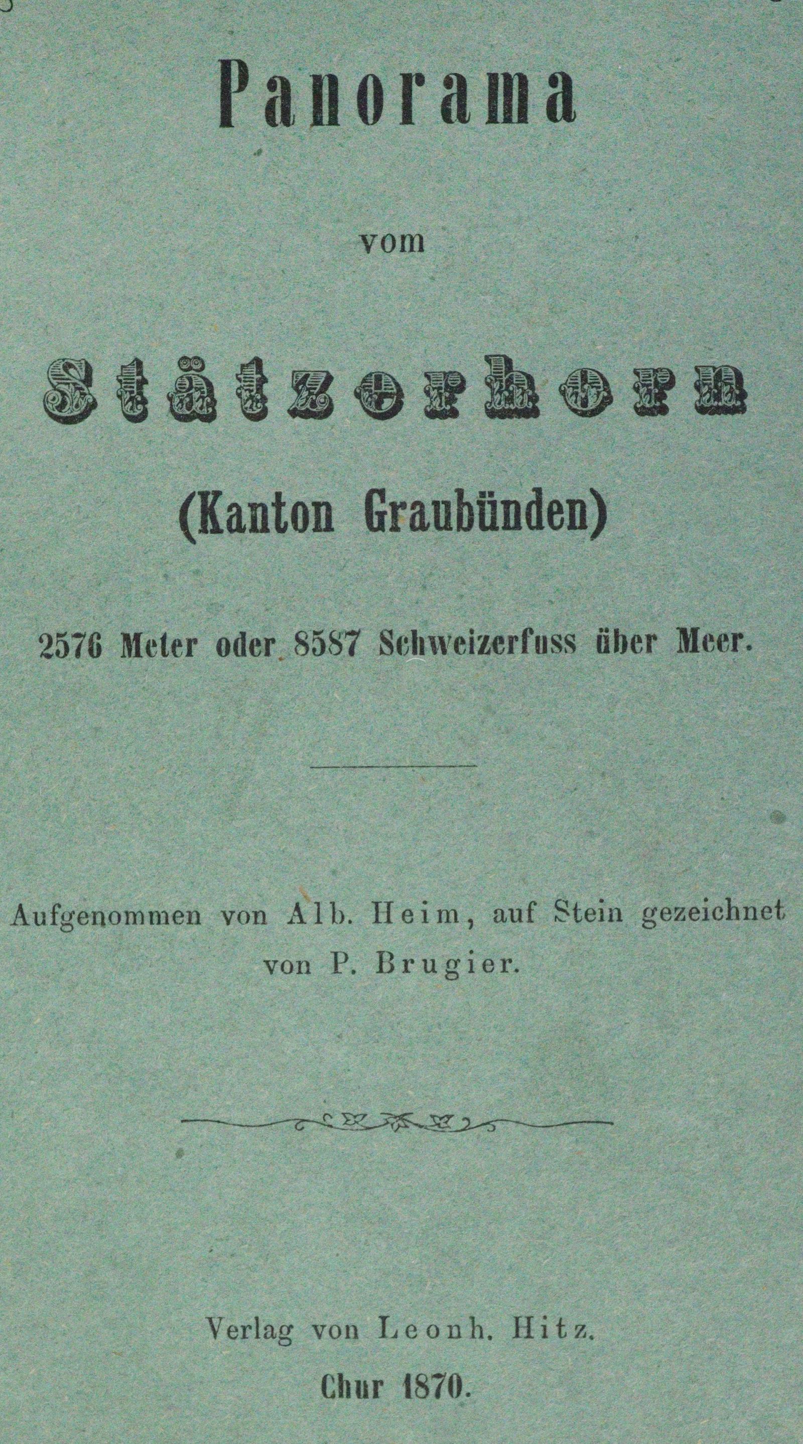 Stätzerhorn. | Bild Nr.2