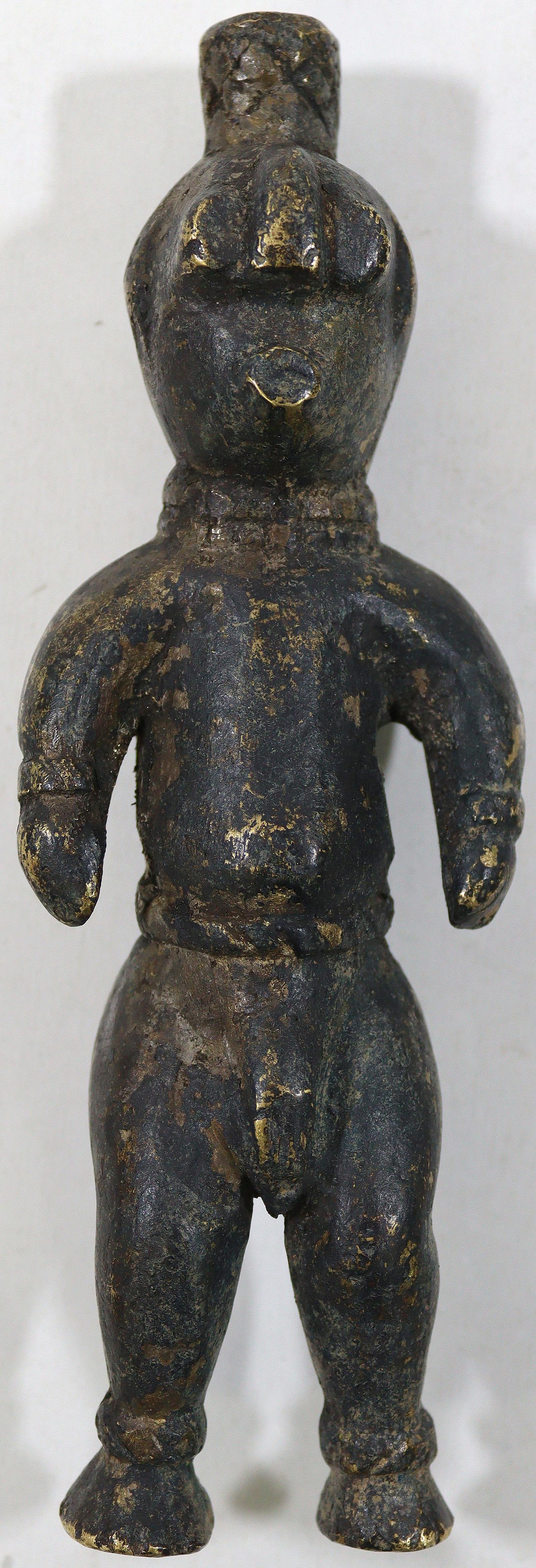 Bronzefigur Elfenbeinküste. | Bild Nr.1