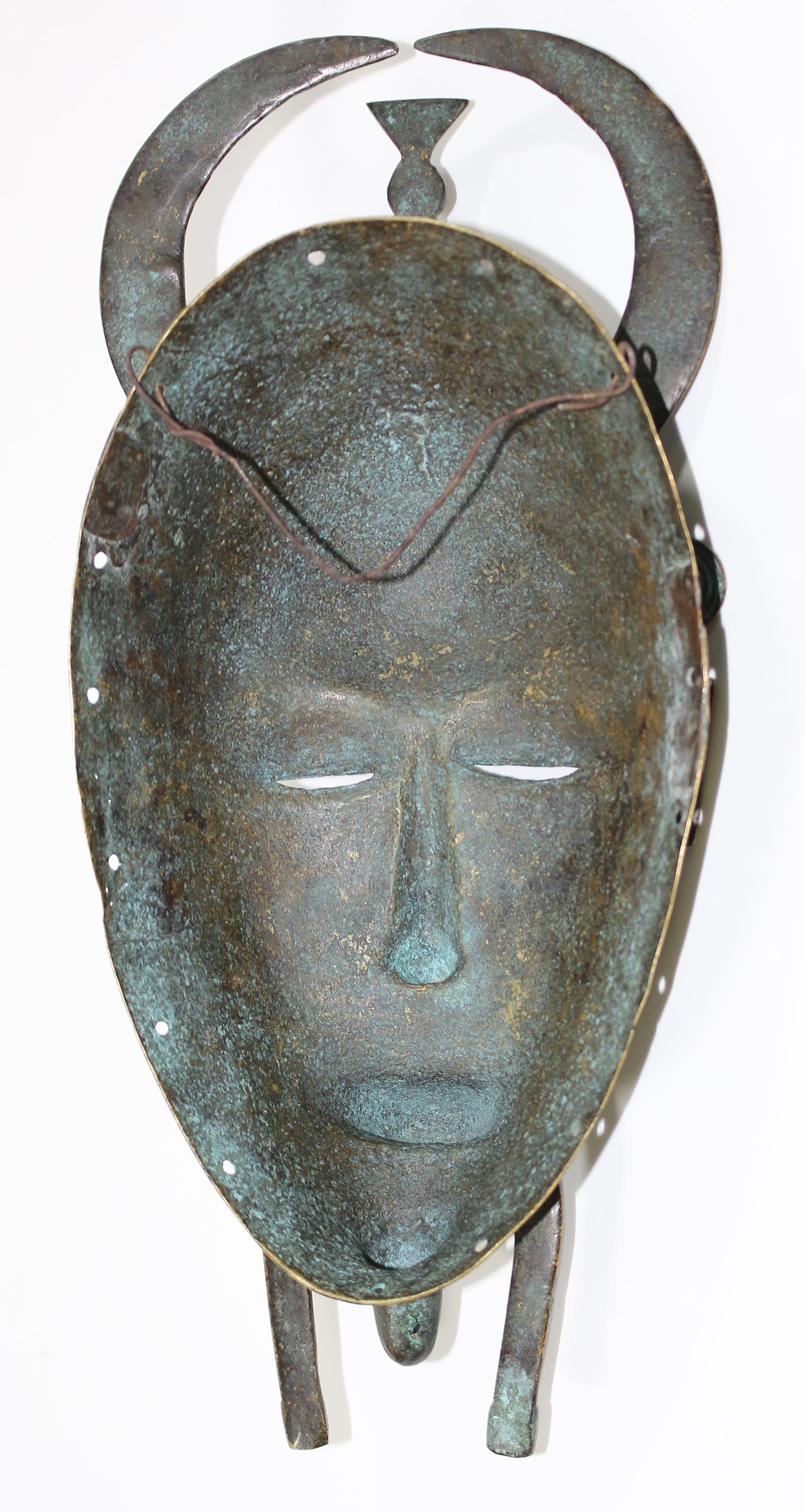 Bronzemaske der Senufo | Bild Nr.3