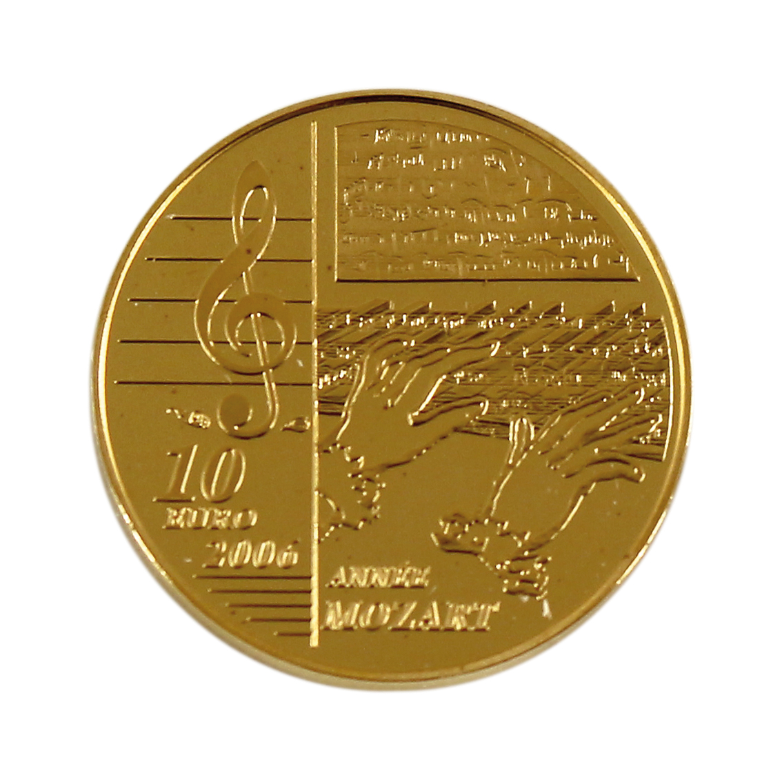 10 Euro Gold Mozart | Bild Nr.1