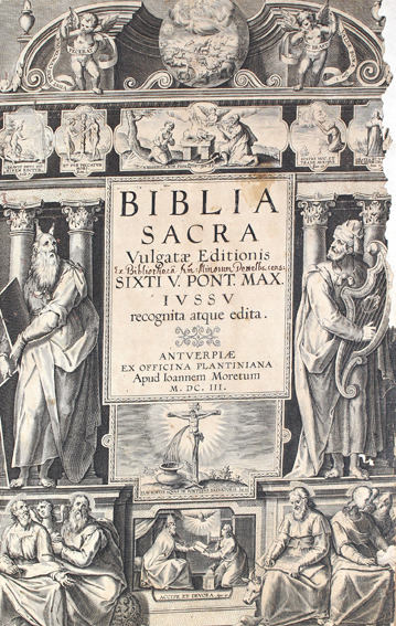 Biblia latina. | Bild Nr.1