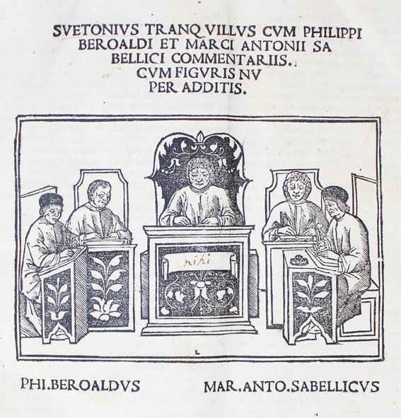 Suetonius Tranquillus, | Bild Nr.1