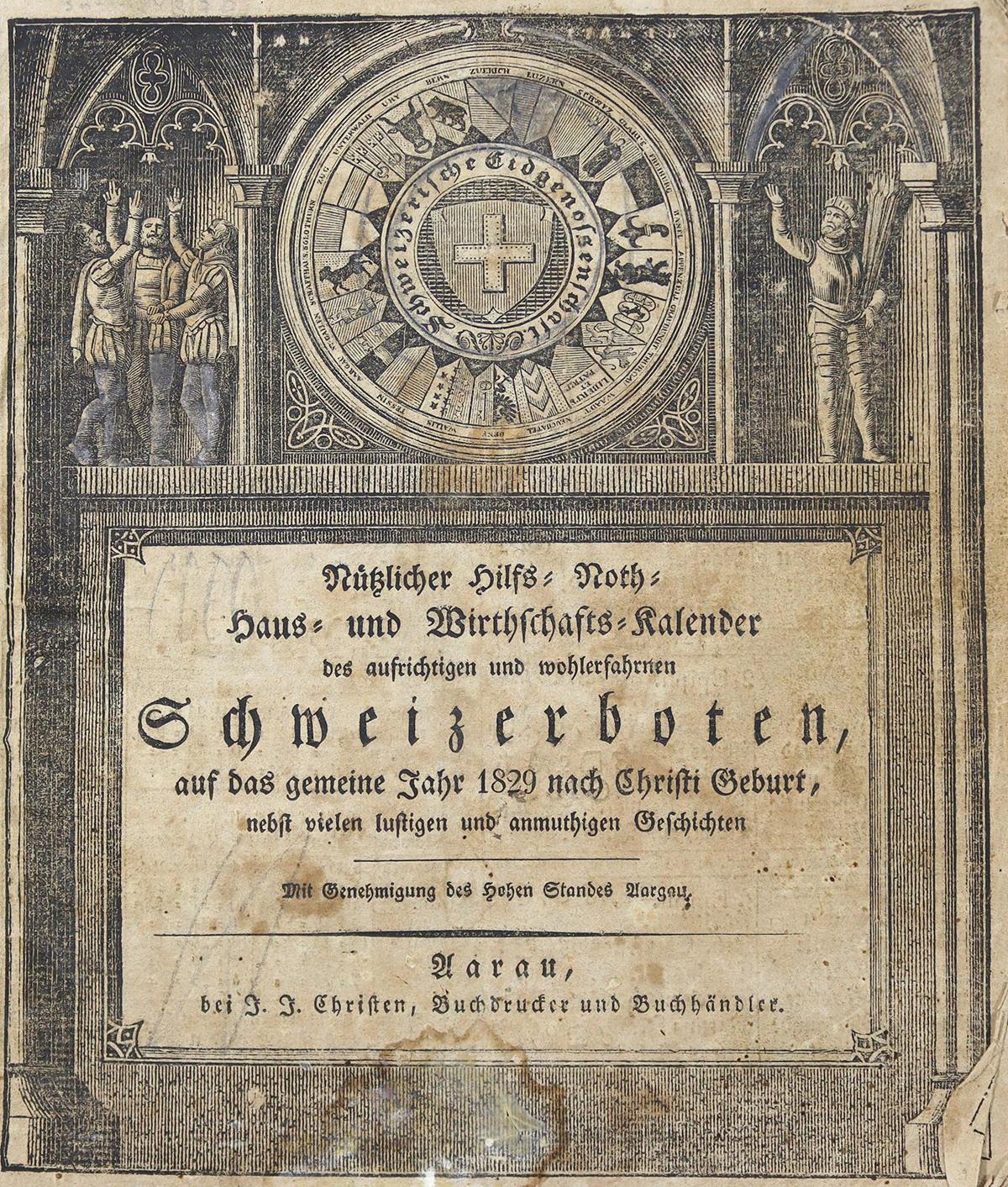 Zürcher-Kalender, Der, | Bild Nr.1