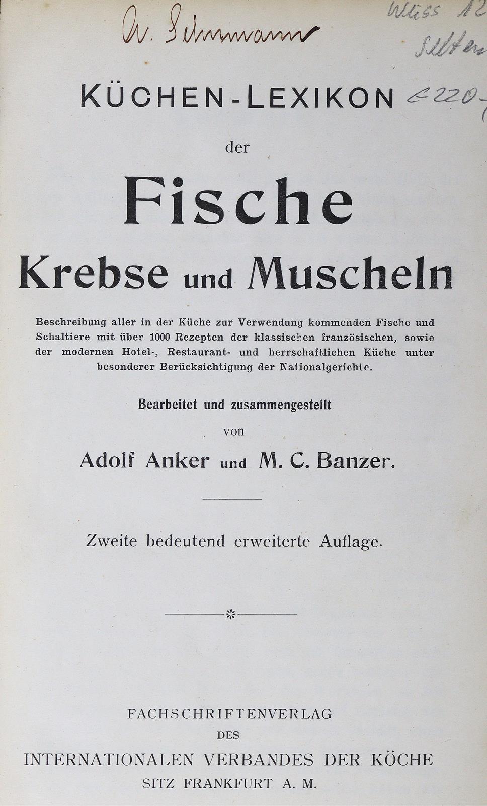 Anker,A. u. M.C.Banzer. | Bild Nr.1