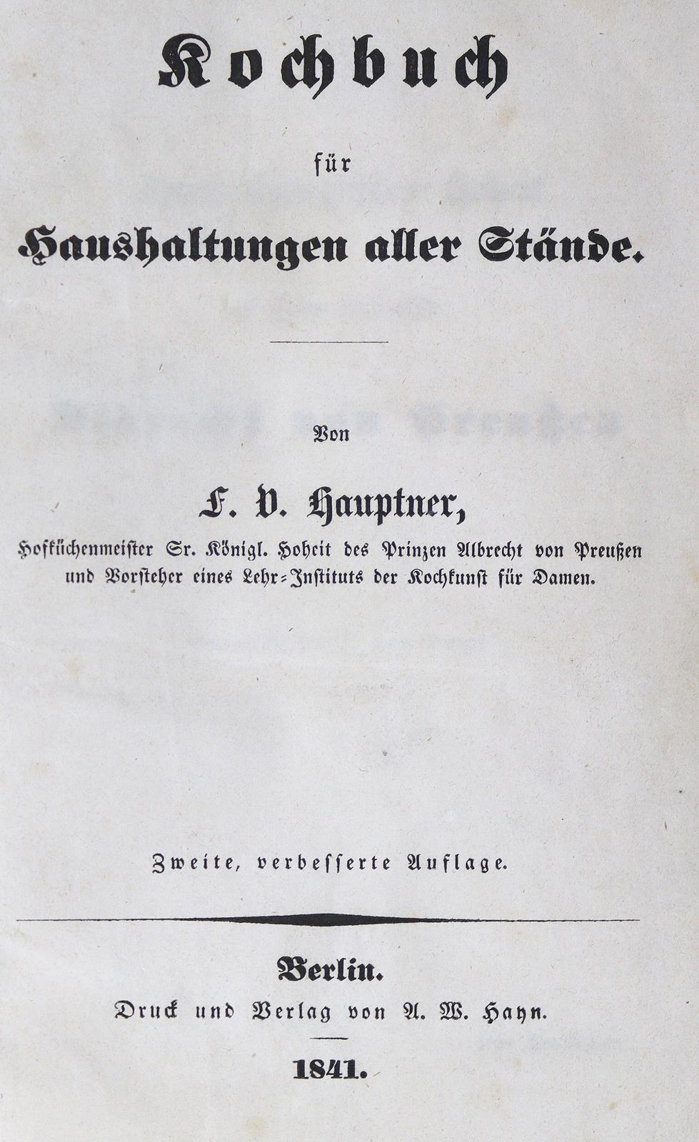 Hauptner,F.V. | Bild Nr.1