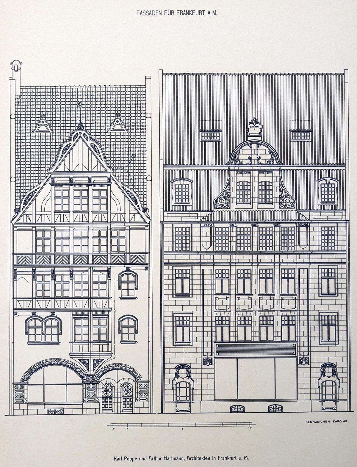 Fassaden für Frankfurt am Main. | Bild Nr.2