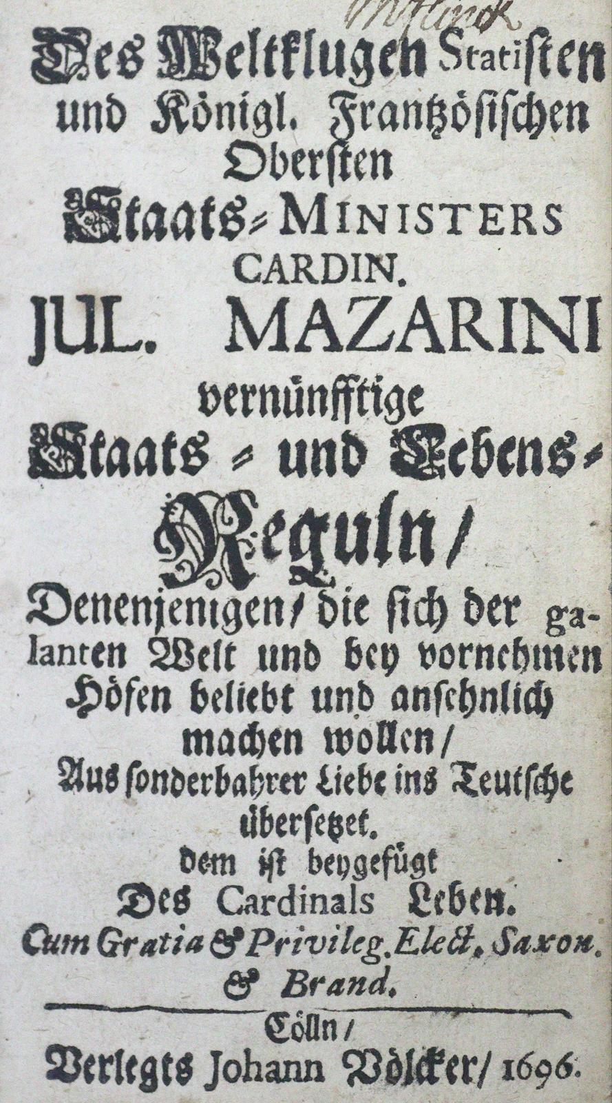 Mazarin,J. | Bild Nr.2