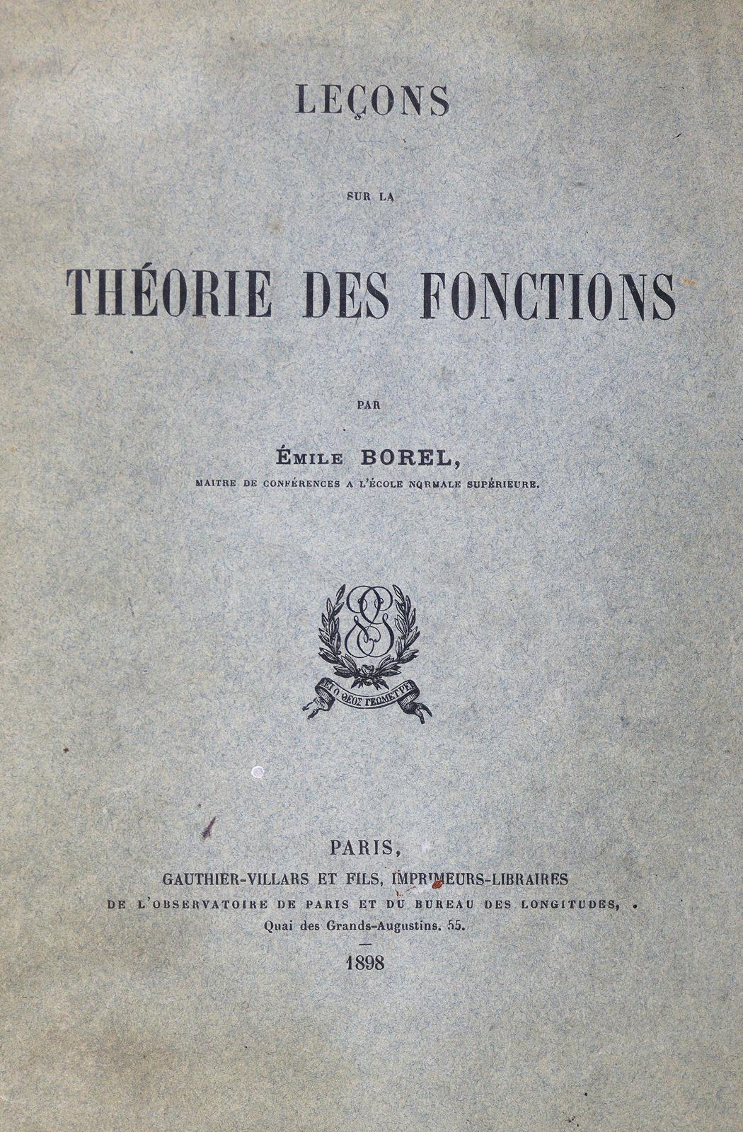 Borel,E. | Bild Nr.1