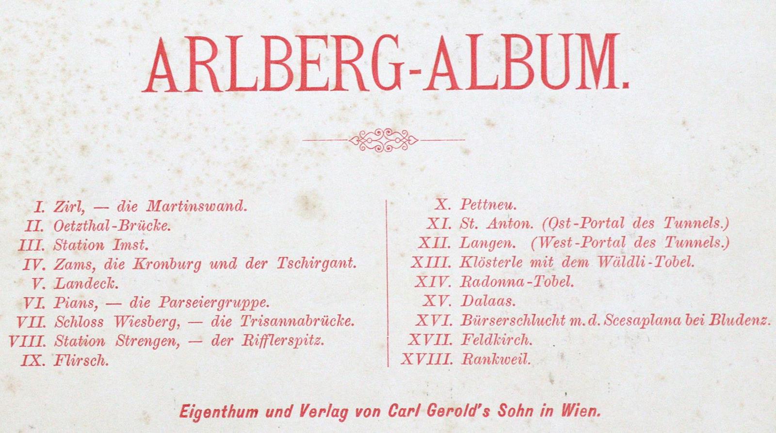 Arlberg-Album. | Bild Nr.3