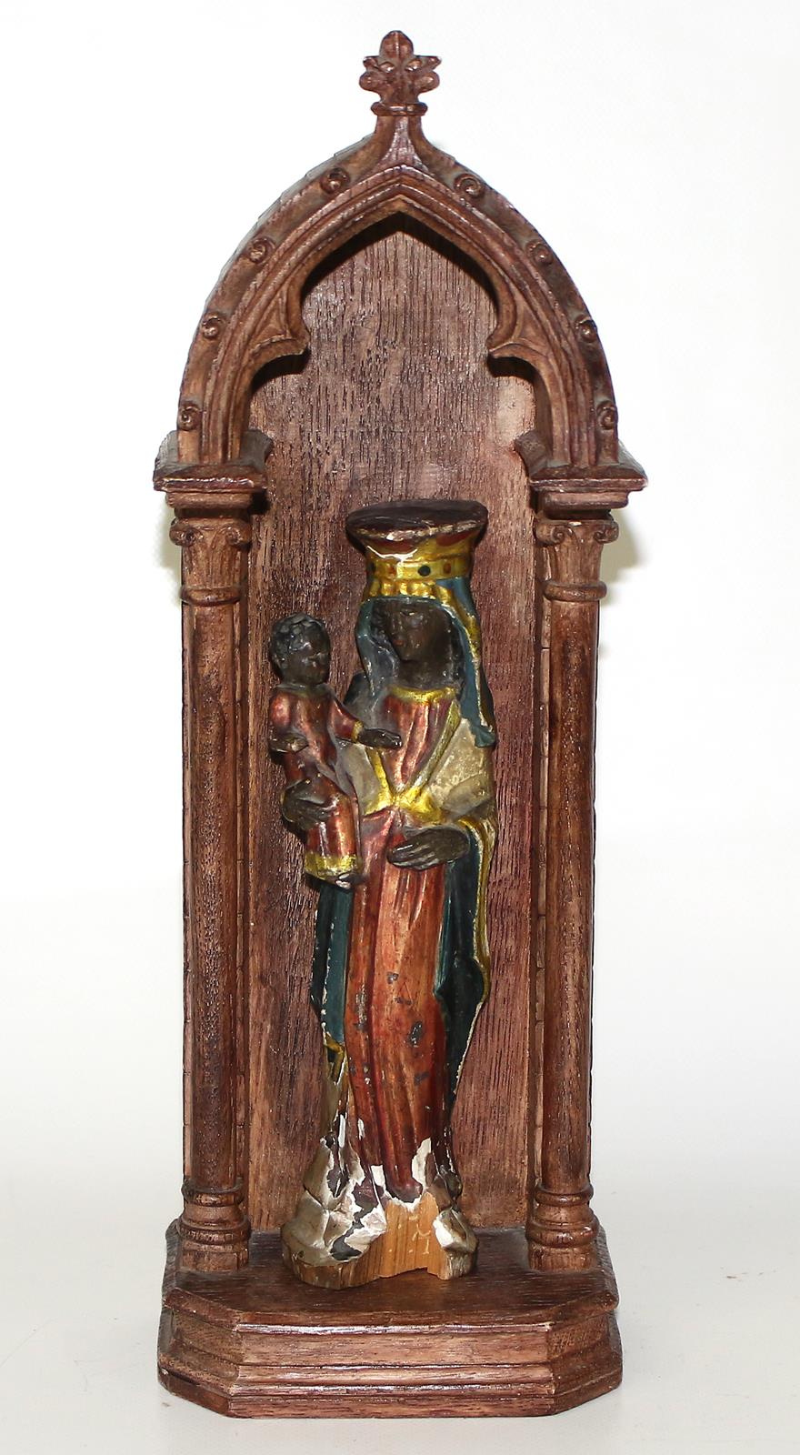 Schwarze Madonna mit Christus. | Bild Nr.1