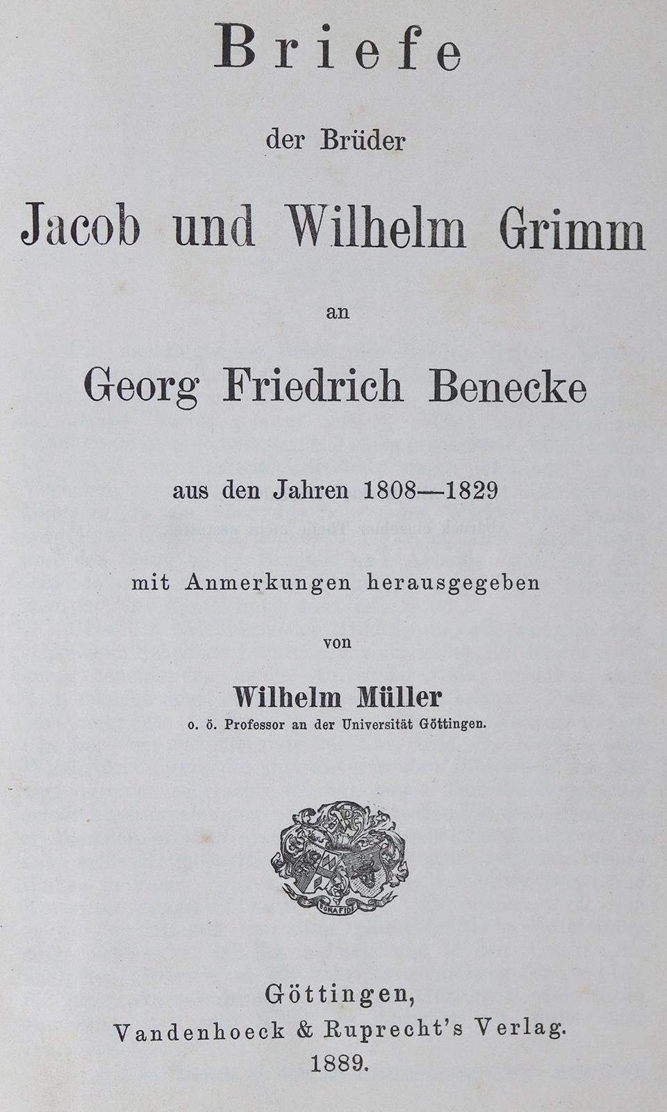 Grimm,J. u. W.Grimm. | Bild Nr.1