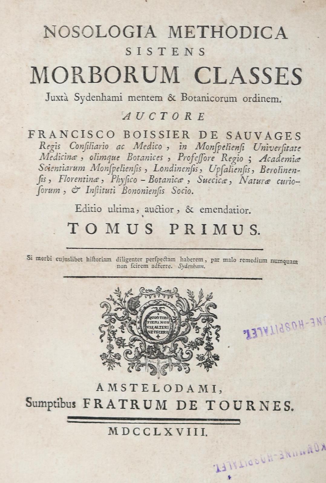 Sauvages (de la Croix),F.Boissier de. | Bild Nr.1