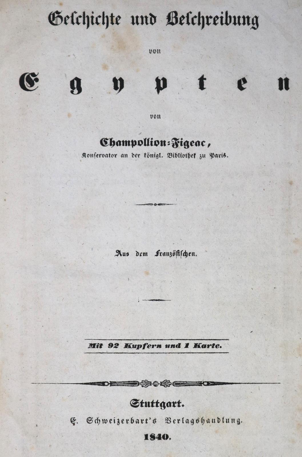 Champollion-Figeac,(J.J.). | Bild Nr.1