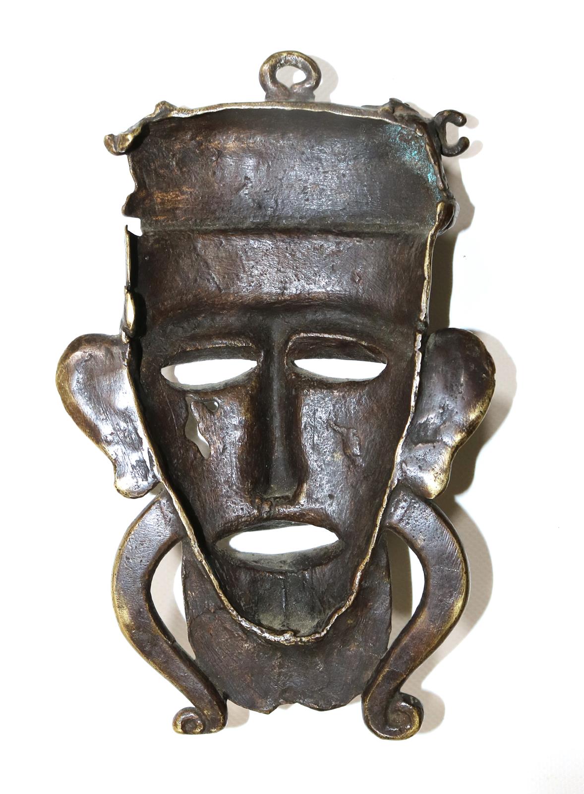 Bronzemaske Ashanti Ghana. | Bild Nr.3